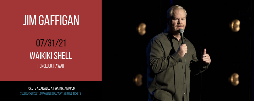 Jim Gaffigan at Waikiki Shell