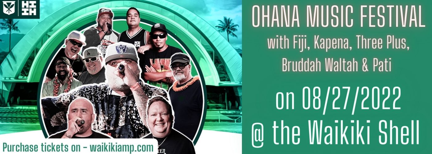 Ohana Music Festival - Saturday at Waikiki Shell