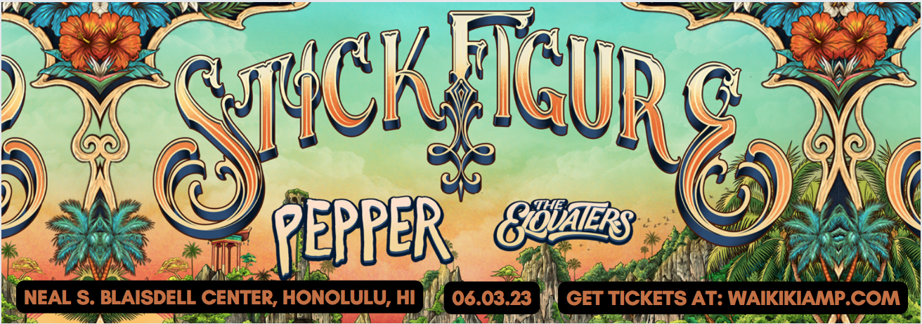 Stick Figure, Pepper & The Elovaters at Waikiki Shell