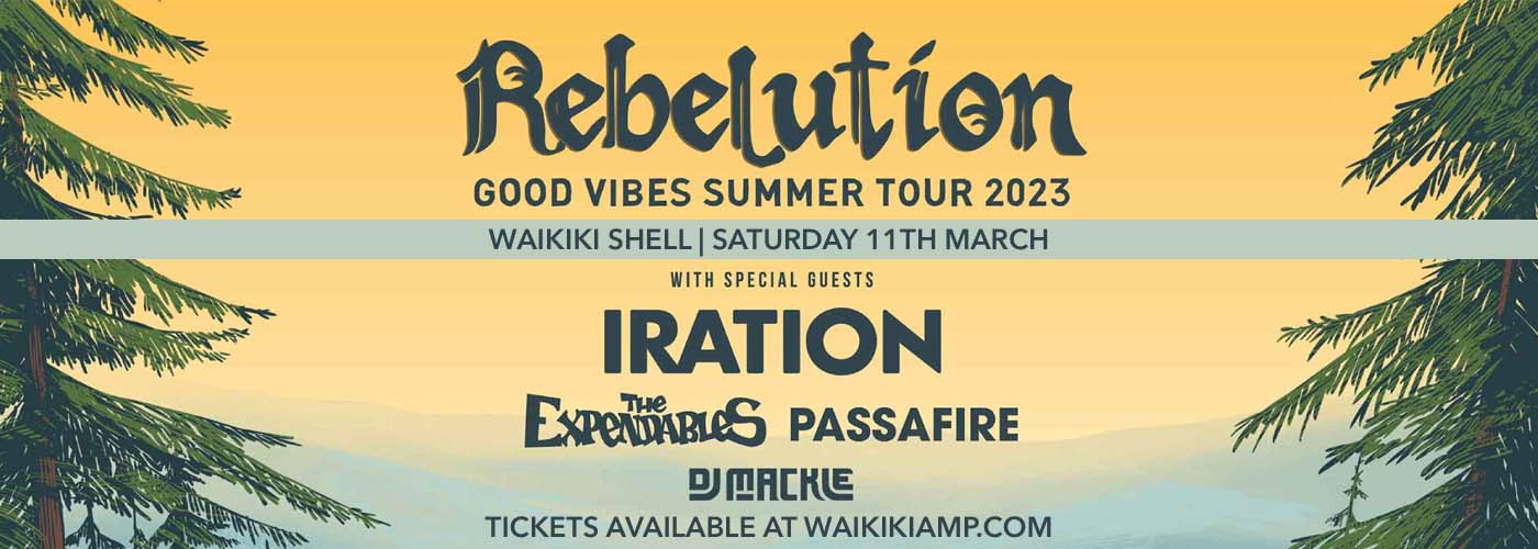 Rebelution at Waikiki Shell