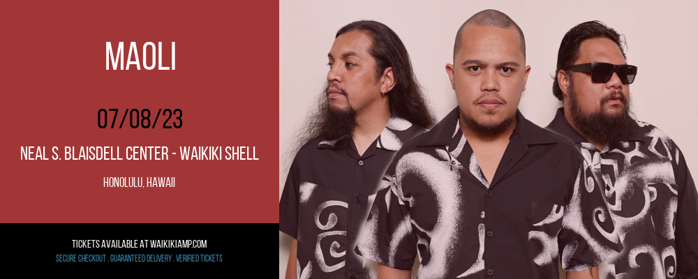 Maoli at Waikiki Shell