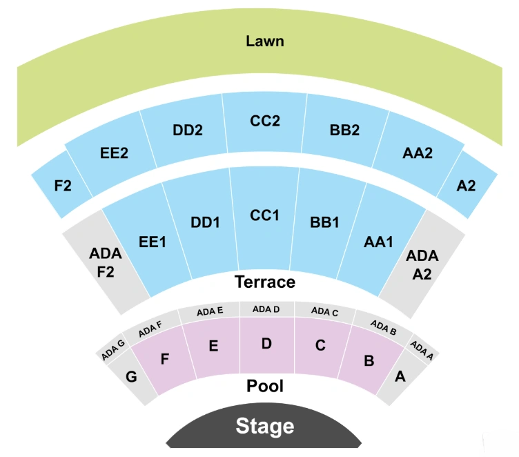 neal s. blaisdell center - tom moffatt waikiki shell seating chart