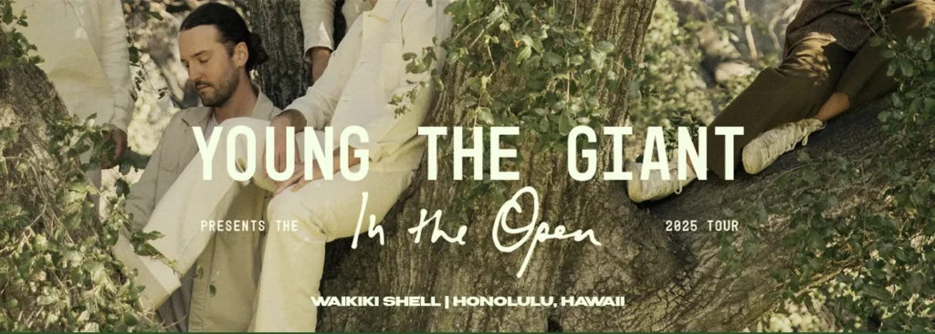 Young The Giant at Neal S. Blaisdell Center - Tom Moffatt Waikiki Shell